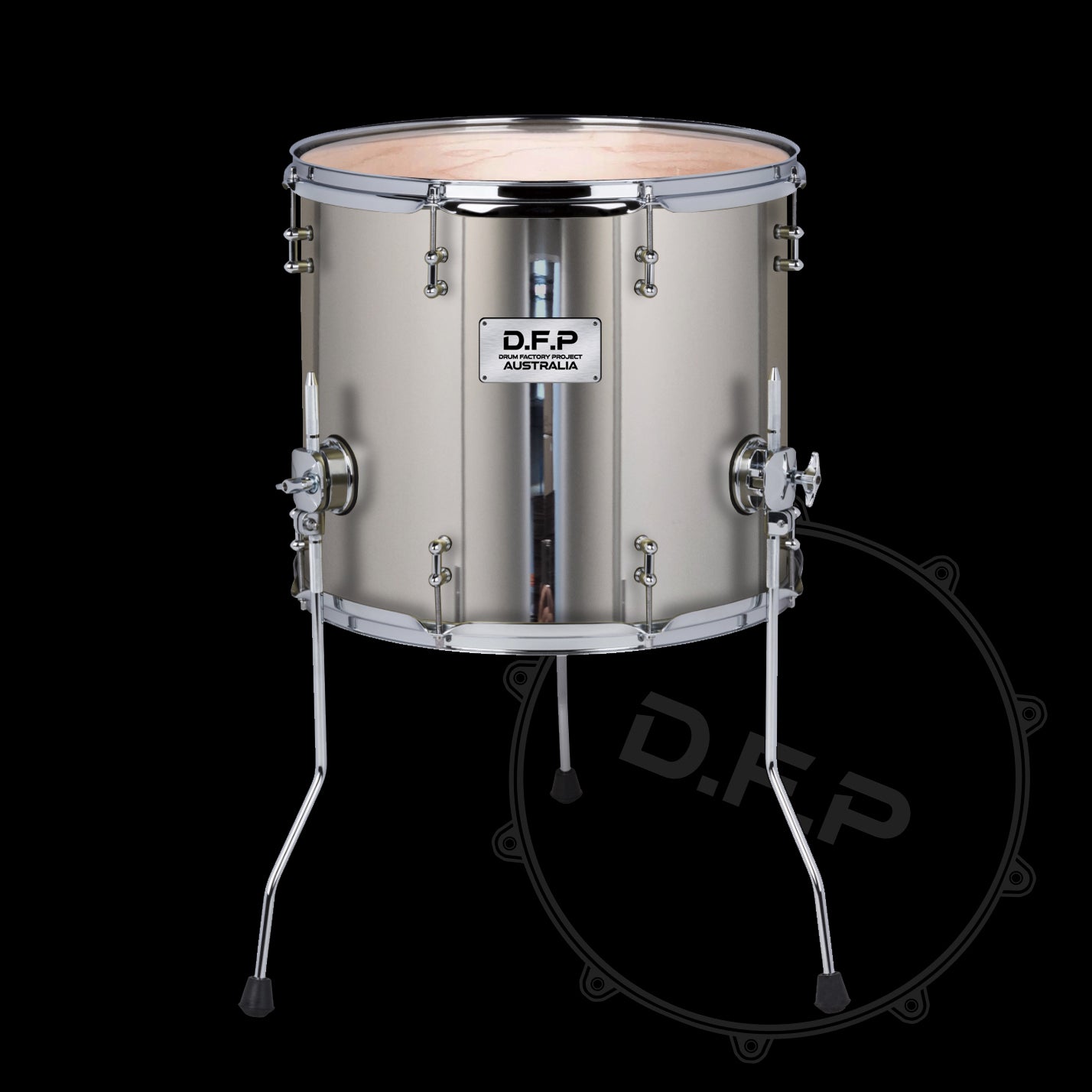DFP Drum Wrap - Mirror Chrome