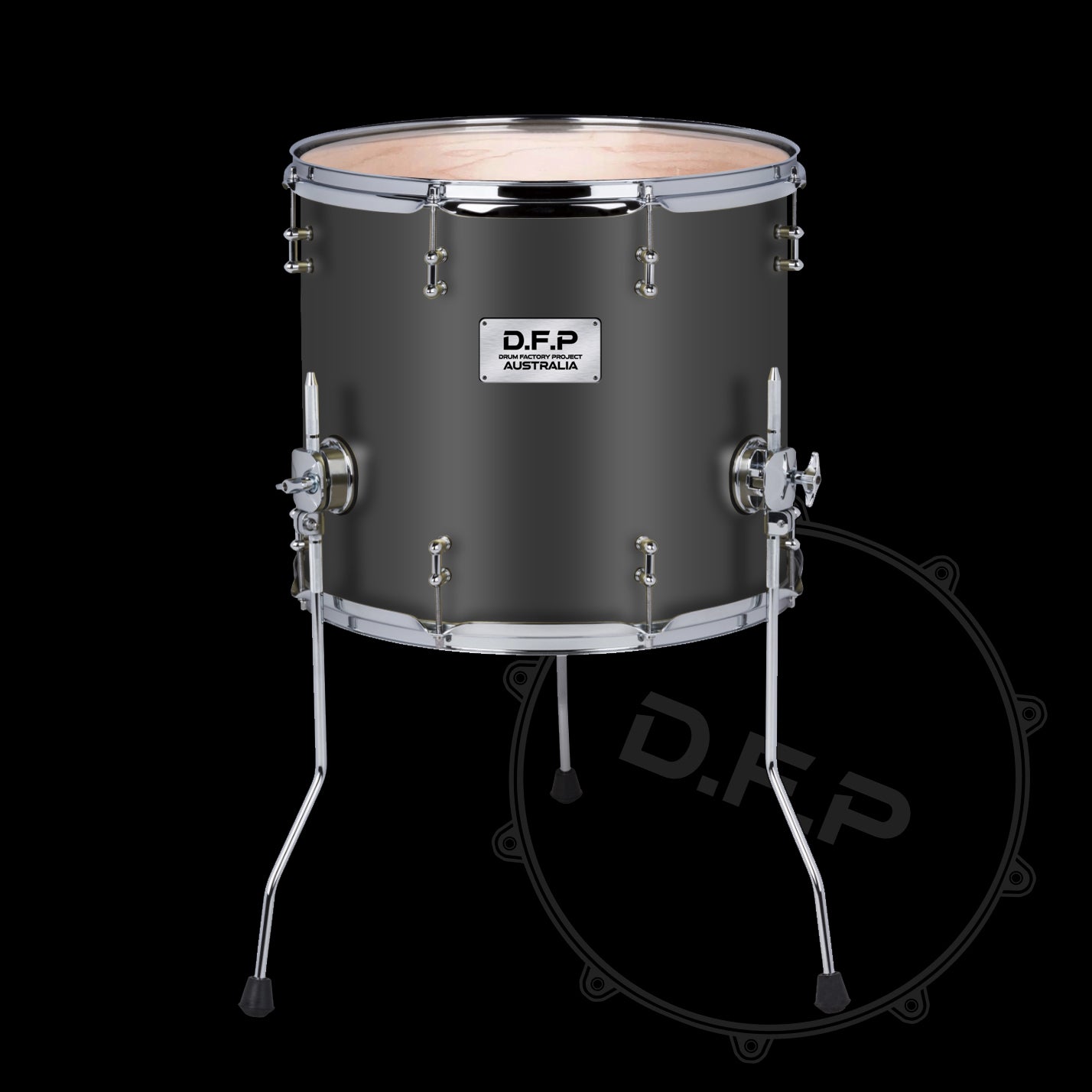 DFP Drum Wrap - Satin Black