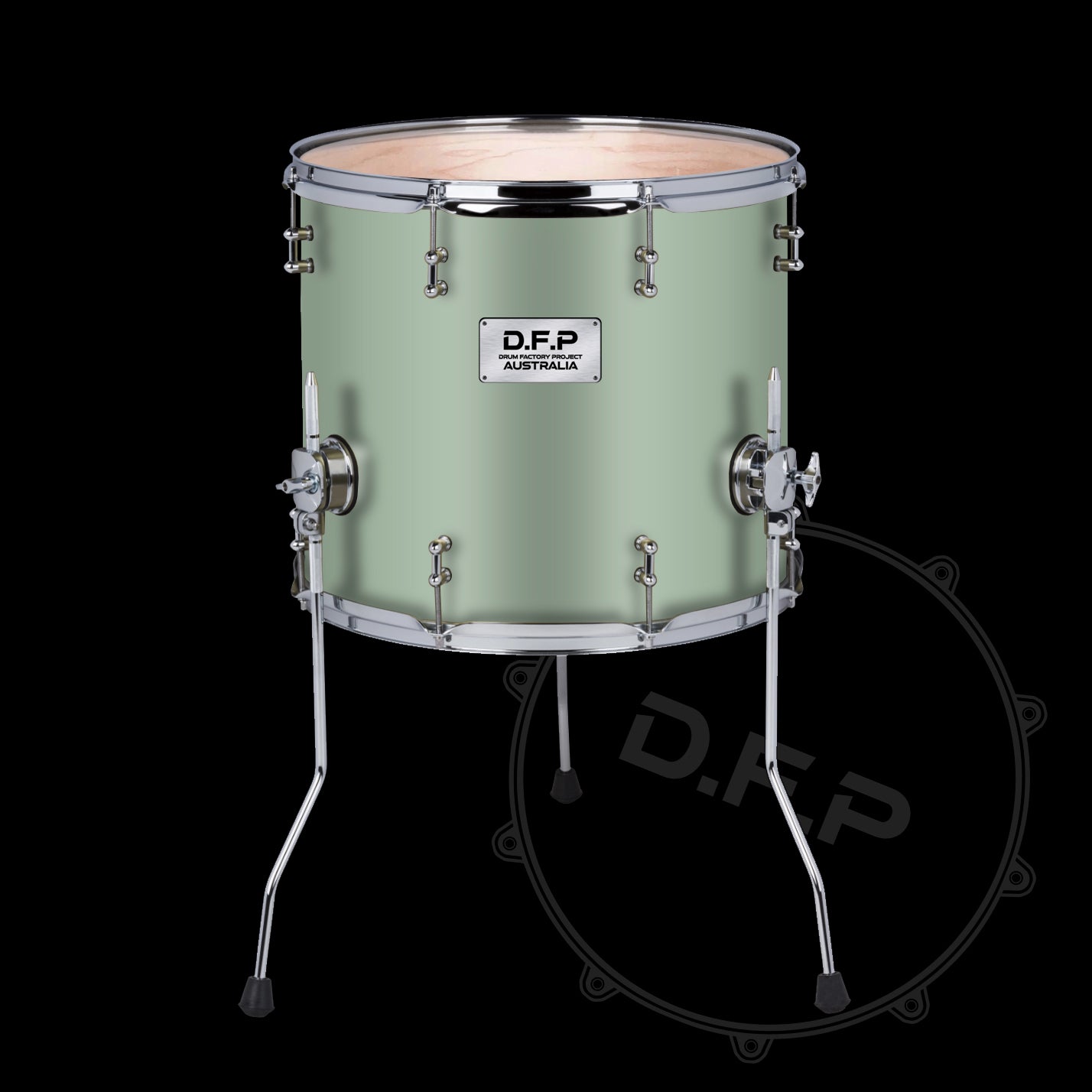 DFP Drum Wrap - Sea Foam Green
