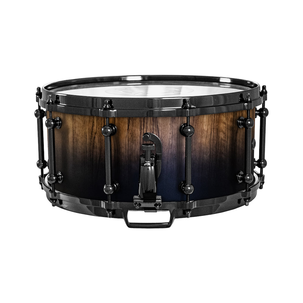 Chaos Elite Custom 14x6.5 Snare Drum Black Limba - Black Fade
