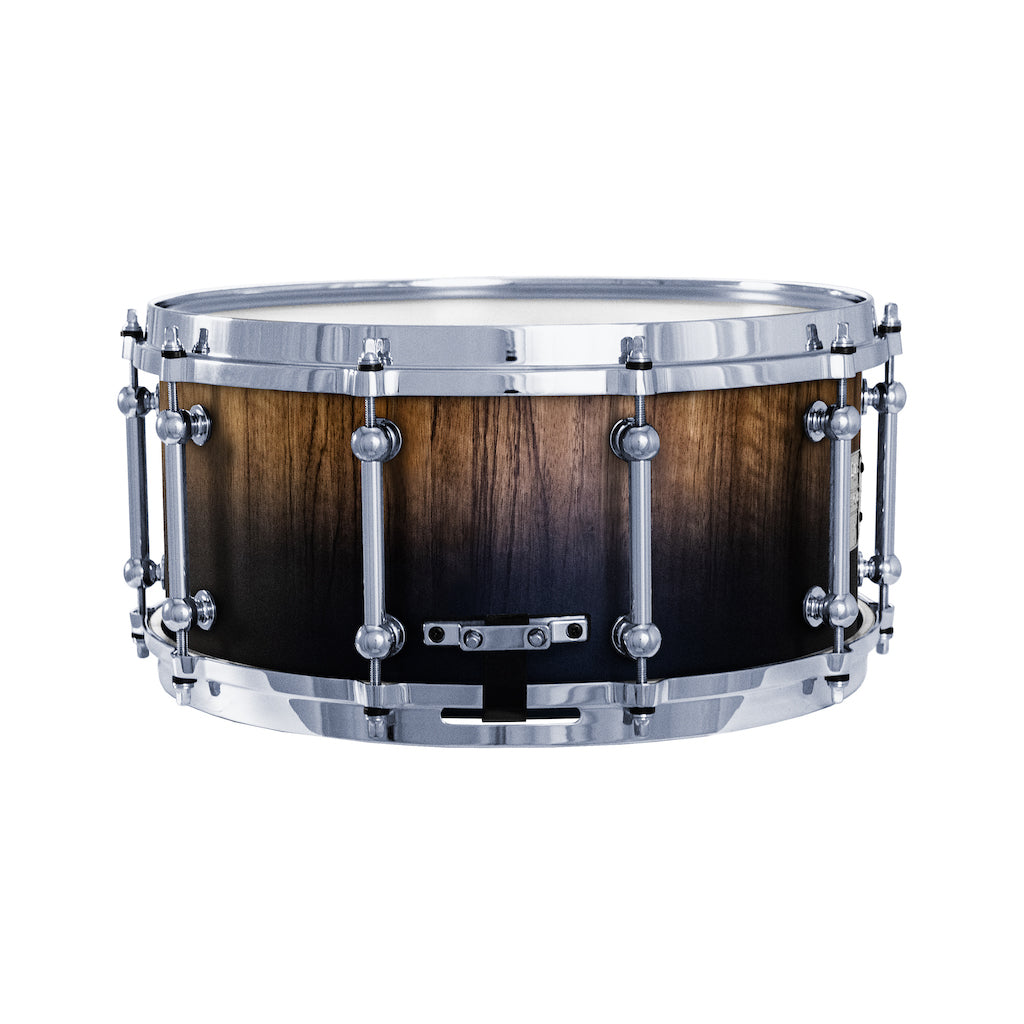 Chaos Elite Custom 14x6.5 Snare Drum Black Limba - Black Fade