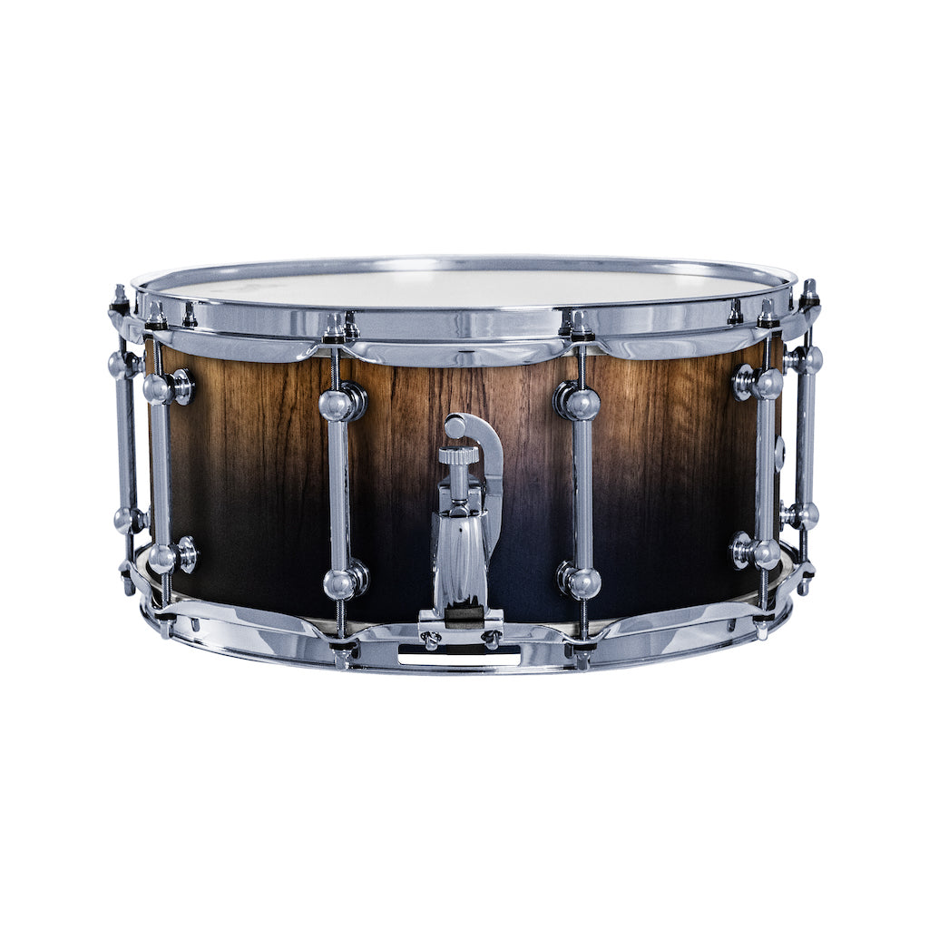 Chaos Elite Custom 14x6.5 Snare Drum Black Limba - Black Fade