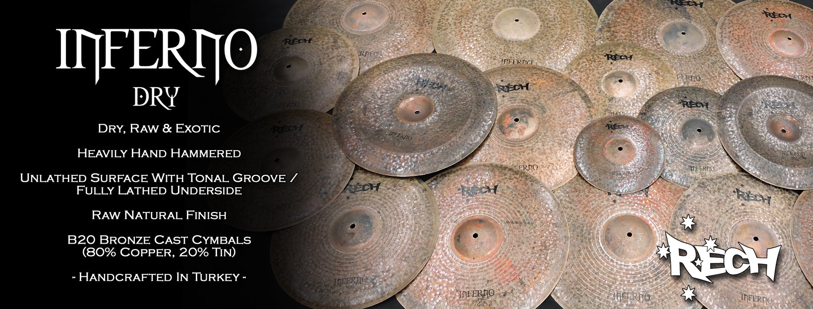 Rech Inferno Dry Cymbals