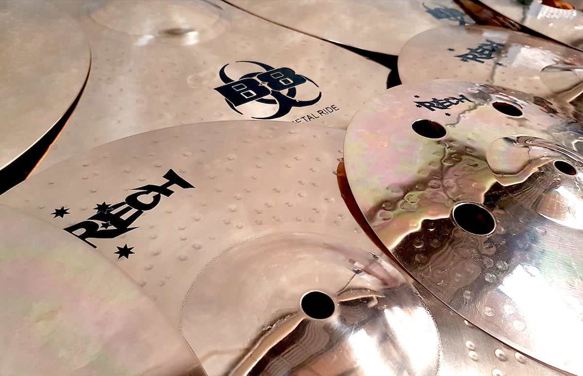 Rech B8 Metal Cymbals - Affordable Cymbals
