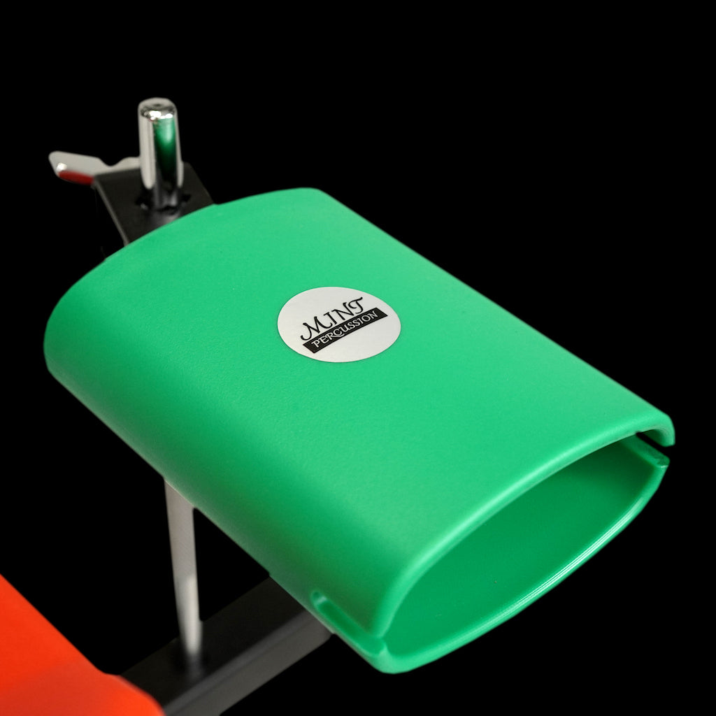 Block Percusion Set Mint Percussion Jam Block Set with Stand