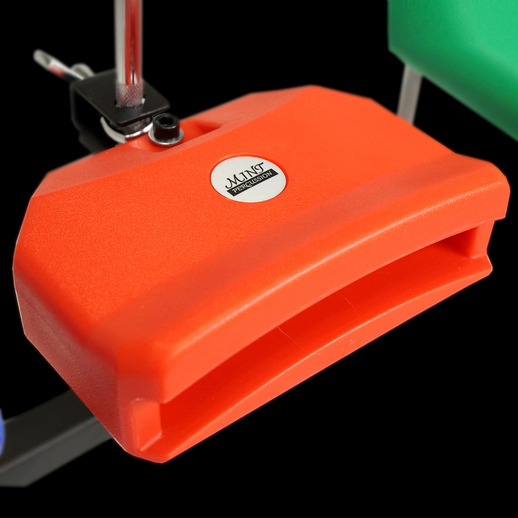 Mint Percussion Jam Block Set with Stand