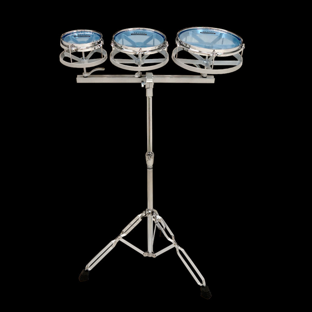 Mint Percussion Roto Tom Set with Stand 6'' 8'' 10''