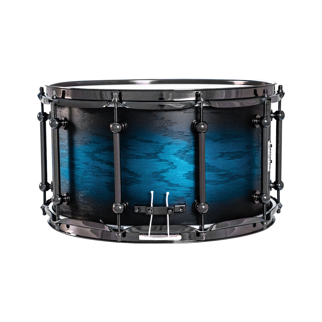 Chaos Phoenix II 14x8 Maple & Oak Snare Drum - Blue Burst