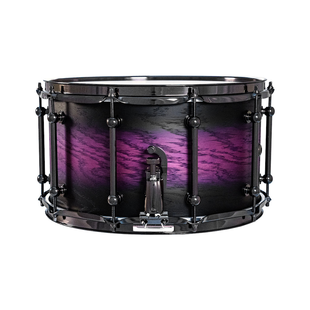 Chaos Phoenix II 14x8 Maple & Oak Snare Drum - Purple Burst