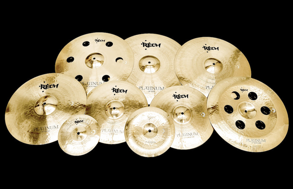 Rech Platinum Cymbal Pack 