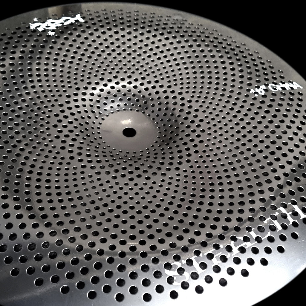 Rech Stealth 16" Low Volume China Cymbal - Black