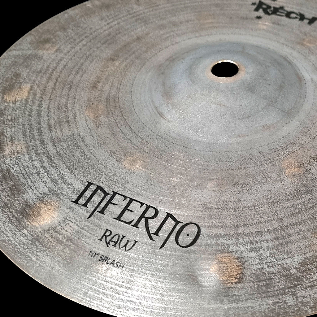 Rech Inferno Raw 10" Splash Cymbal