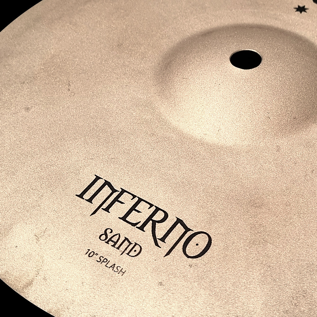 Rech Inferno Sand 10" Splash Cymbal