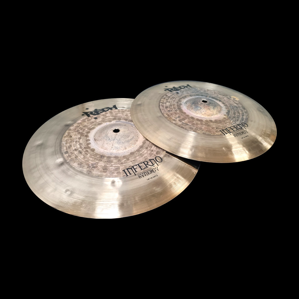 Rech Inferno Synergy 14" Hi Hat Cymbals