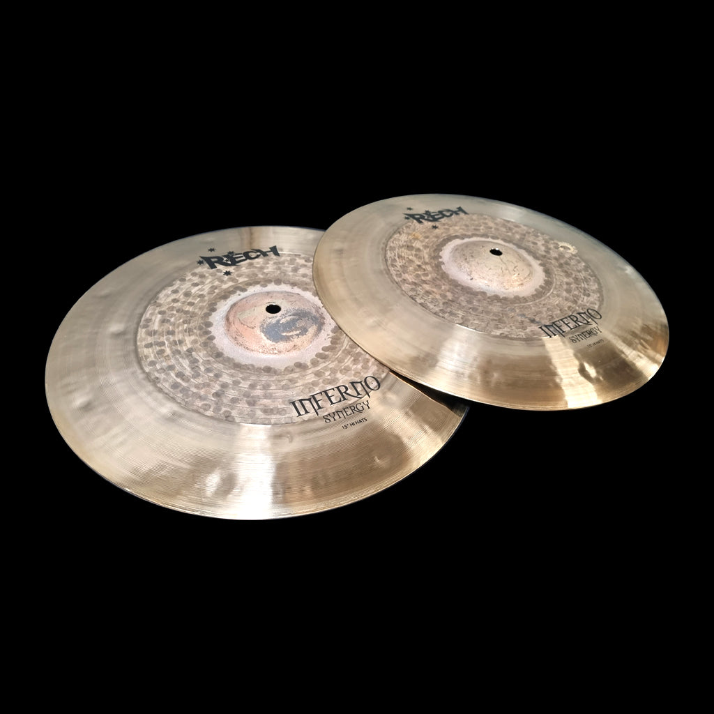 Rech Inferno Synergy 15" Hi Hat Cymbals