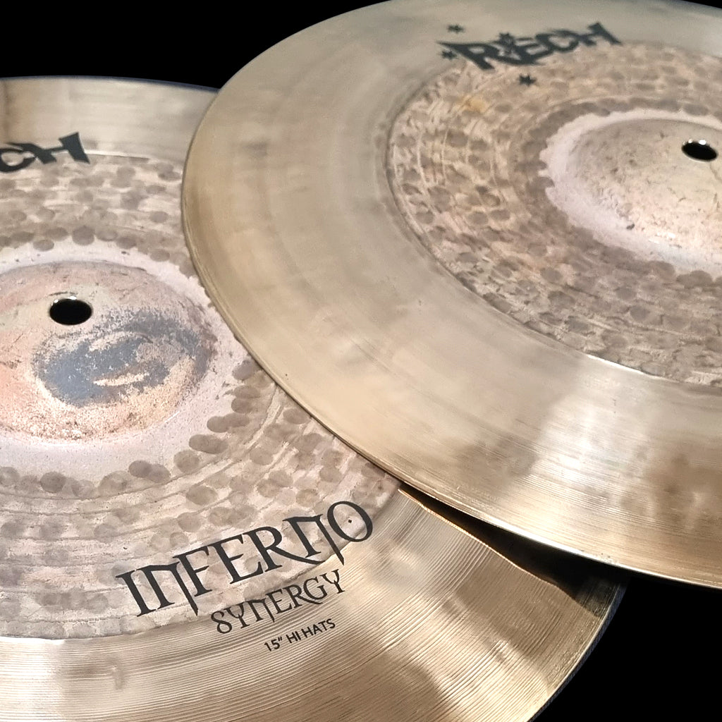 Rech Inferno Synergy 15" Hi Hat Cymbals