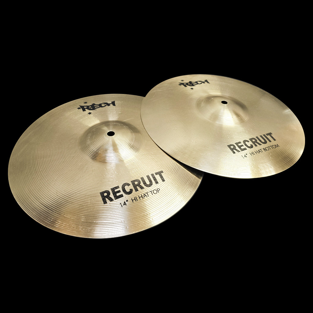 Rech Recruit 14'' Hi Hat Cymbals