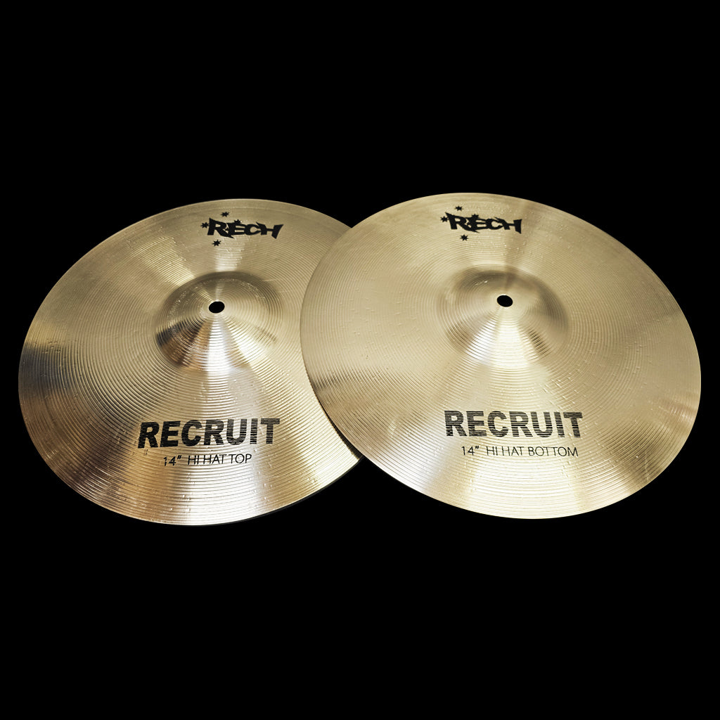 Rech Recruit 14'' Hi Hat Cymbals