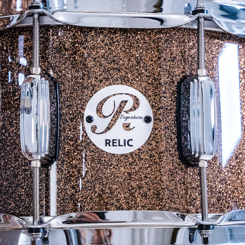 Relic Signature Beech Drum Kit - Brown Sparkle