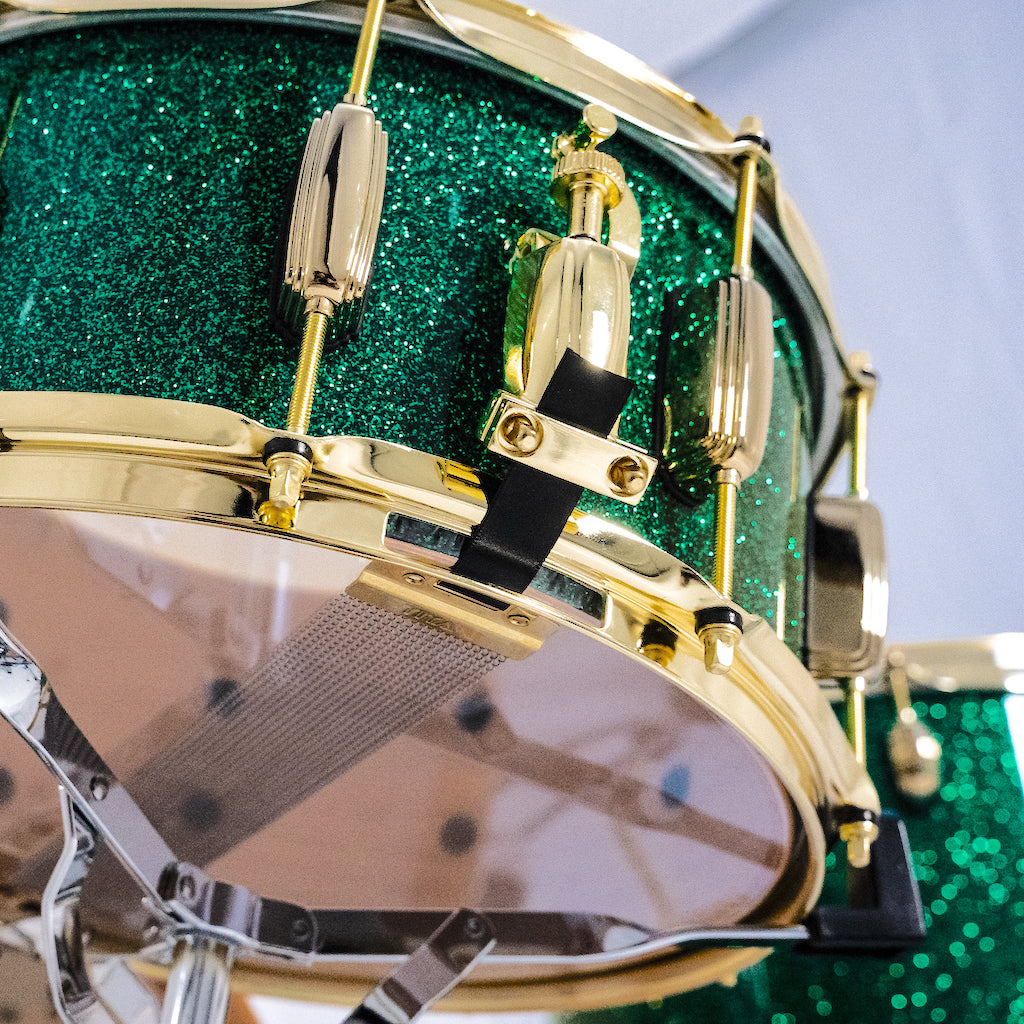 Relic Signature Beech Drum Kit - Green Sparkle