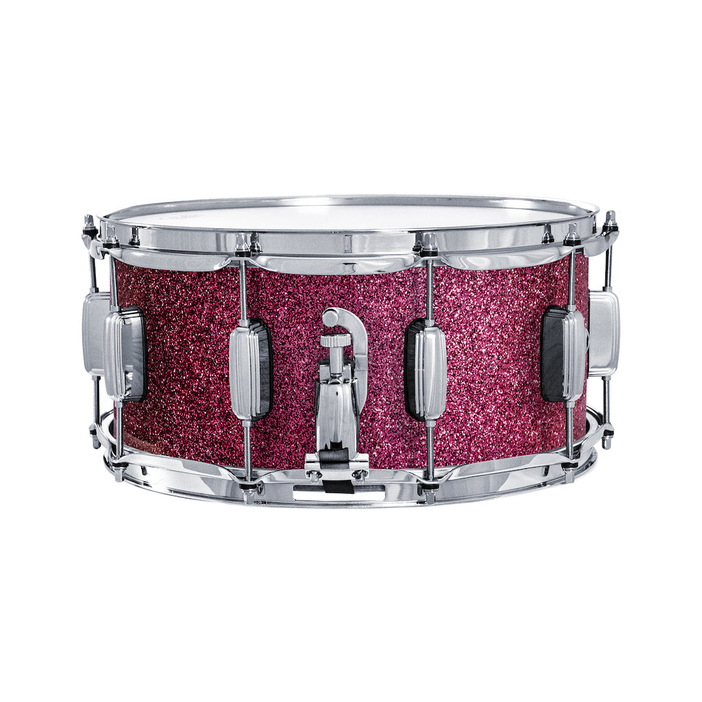 Relic Signature Beech 14x6.5 Snare Drum - Pink Sparkle