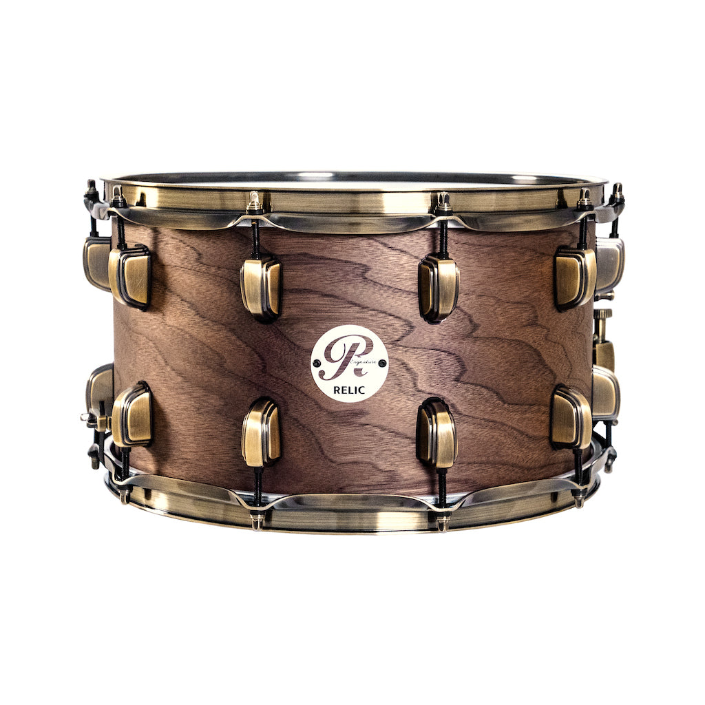 Relic Signature Walnut 14x8 Snare Drum - Natural Satin