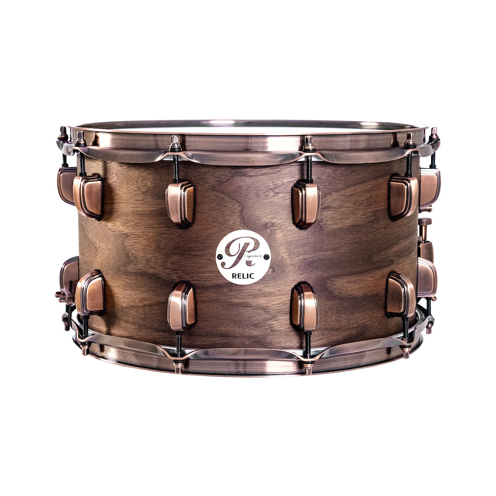 Relic Signature Walnut 14x8 Snare Drum - Natural Satin