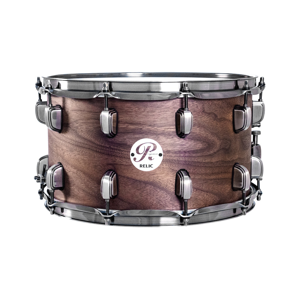 Relic Signature Walnut 14x8 Snare Drum - Natural Satin