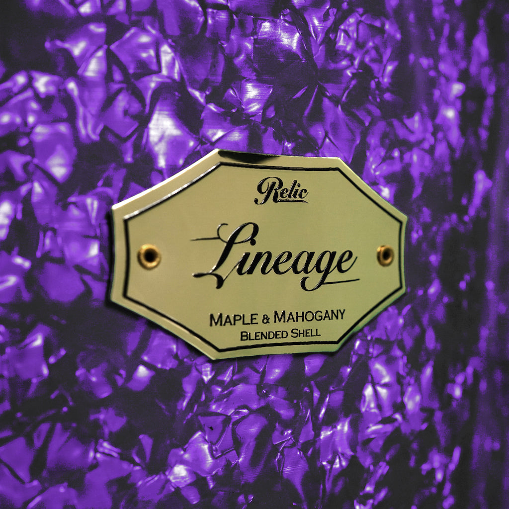 Relic Lineage Drum Kit - Purple Pearl