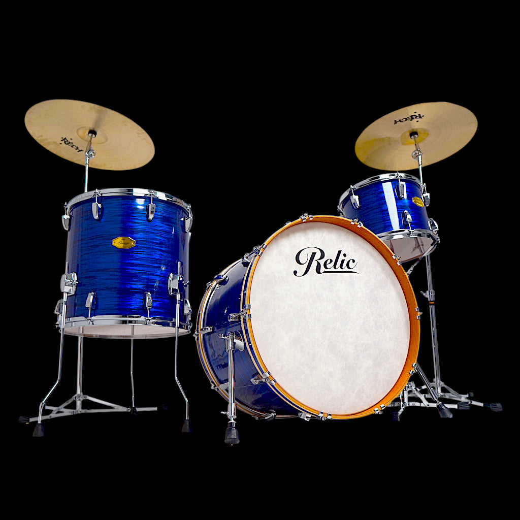 Relic Lineage Drum Kit - Blue Oyster