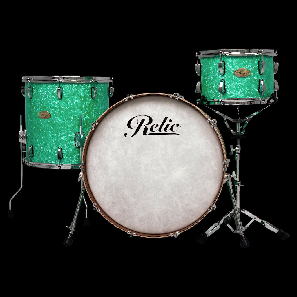 Relic Lineage Drum Kit - Mint Green Pearl