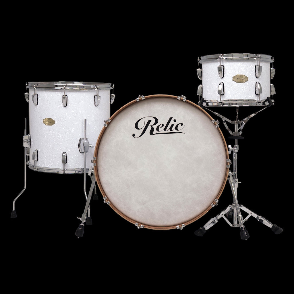 Relic Lineage Drum Kit - White Pearl