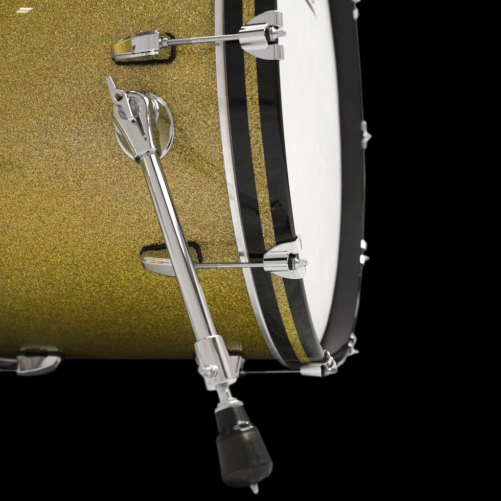 Relic Lineage Drum Kit - Gold Sparkle