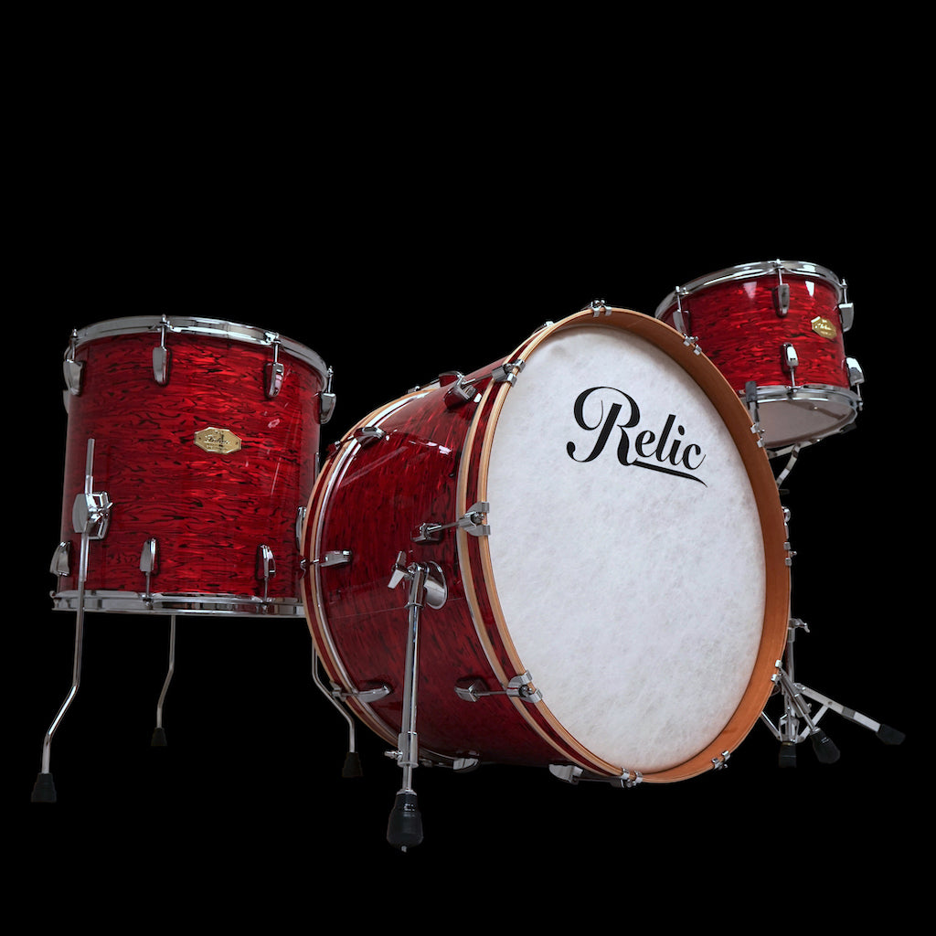 Relic Tribute Drum Kit - Red Oyster