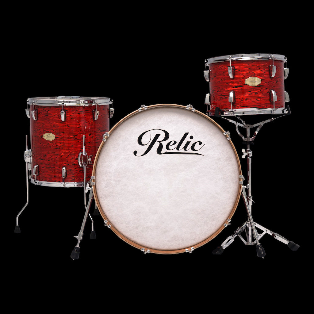 Relic Tribute Drum Kit - Red Oyster