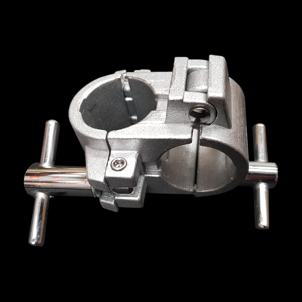 Roodiment CL2 - Silver Drum Rack Clamp (1.5" TO 1.5")