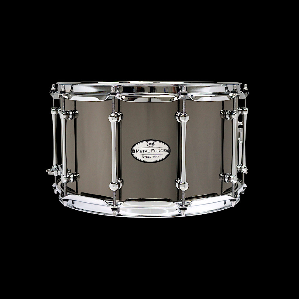 Chaos Metal Forge Steel Beat 14x8 Snare Drum - Chrome