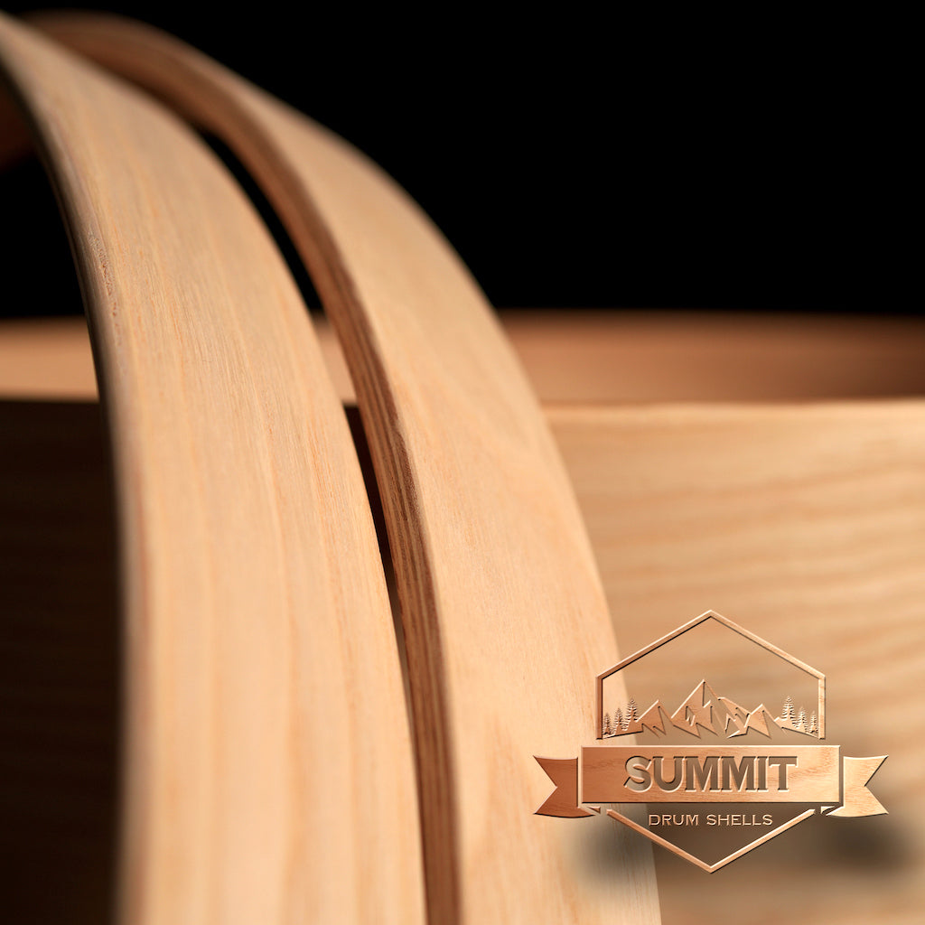 Summit Drum Shells - Ash Sizes 8 - 22''