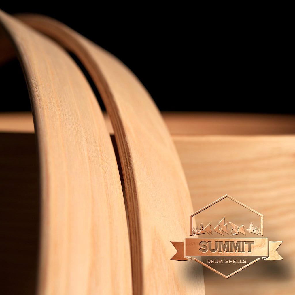 Summit Drum Shells - Ash Sizes 8 - 22''