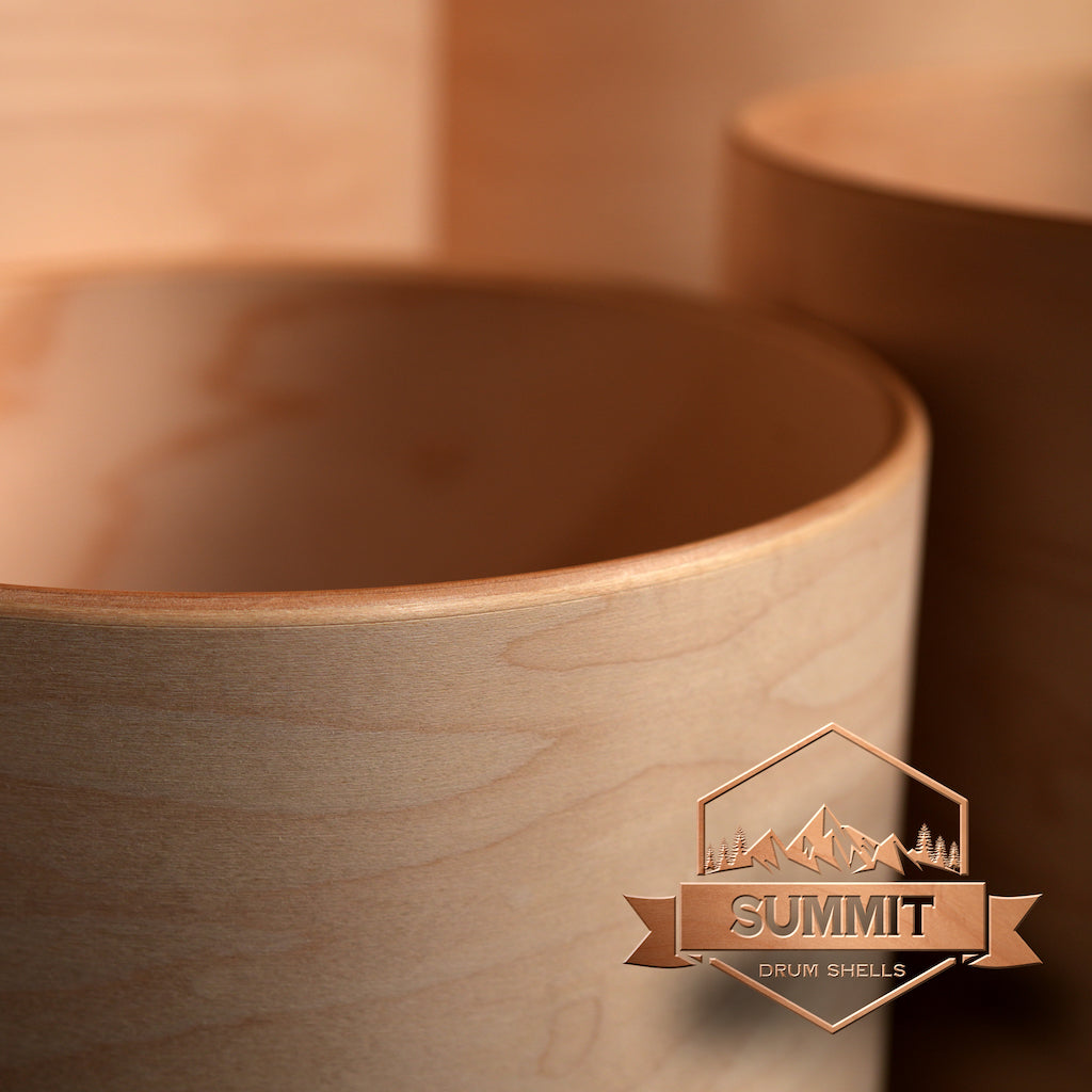 Birch Shell Summit Drum Shells - Birch Sizes 8 - 22''