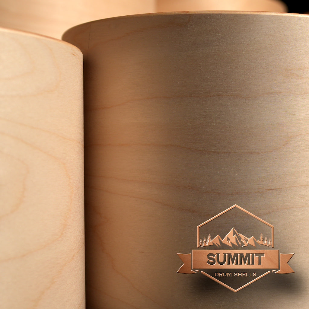 Birch Shell Summit Drum Shells - Birch Sizes 8 - 22''