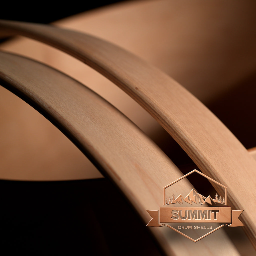 Birch Shell Summit Drum Shells - Birch Sizes 8 - 22''