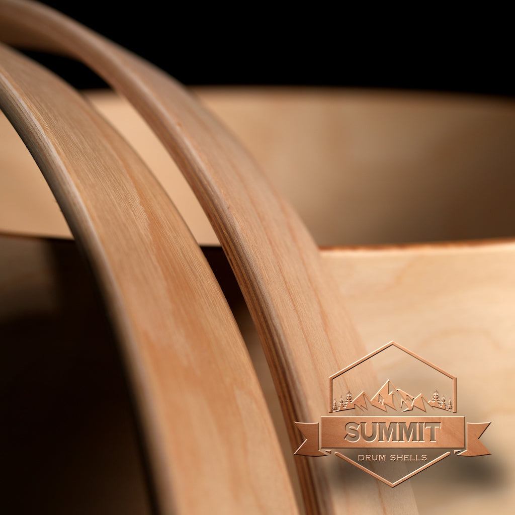 Birch Shell Summit Drum Shells - Birch Sizes 8 - 22''