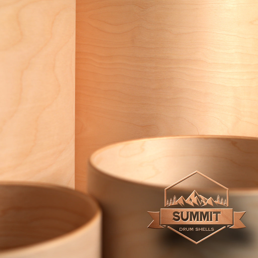 Birch Shell Summit Drum Shells - Birch Sizes 8 - 22''