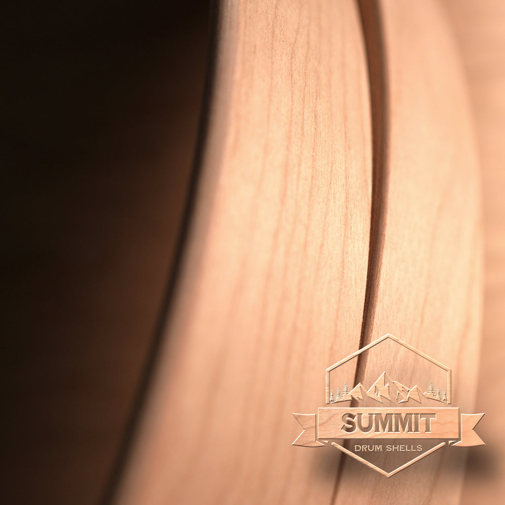 Summit Drum Shells - Cherry Sizes 8 - 22''