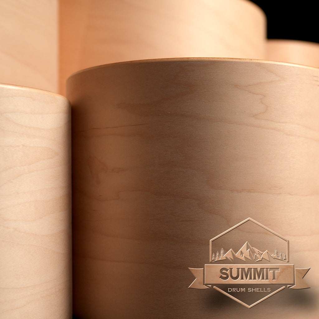 Summit Drum Shells - Maple Sizes 8 - 22''