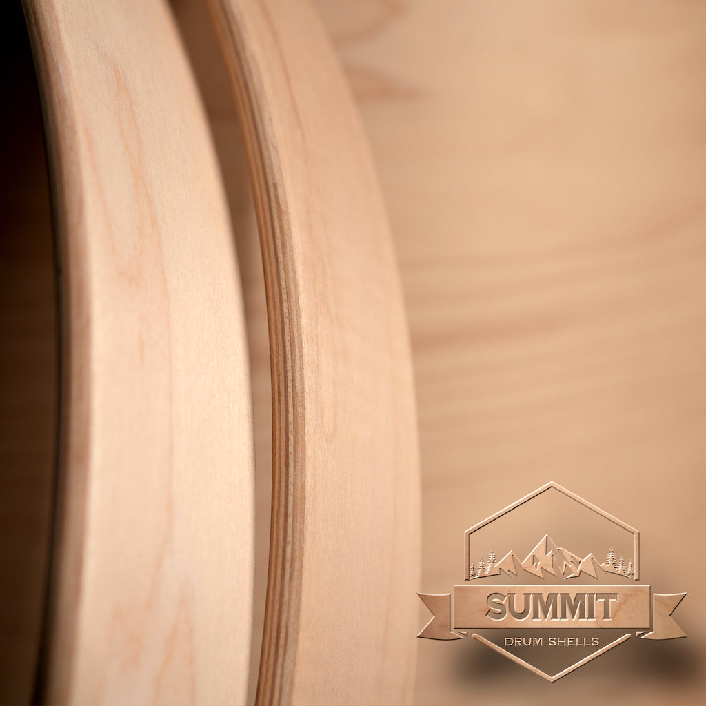 Summit Drum Shells - Maple Sizes 8 - 22''