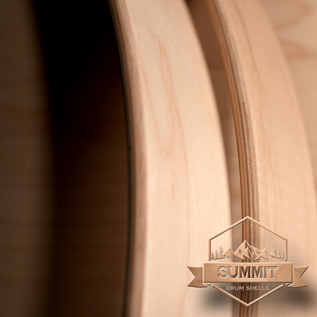 Summit Drum Shells - Maple Sizes 8 - 22''