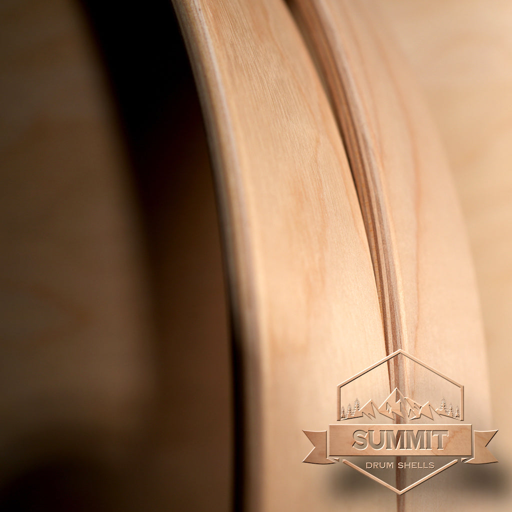 Summit Drum Shells - Maple Sizes 8 - 22''