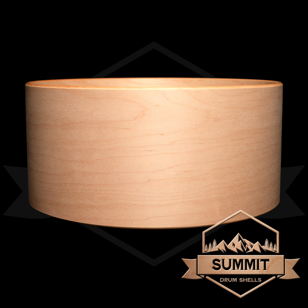 Snare Shells Summit Drum Shells - Maple Sizes 8 - 22''